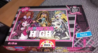 Lote 4 Puzzles Infantiles Disney, Cars, Monster Hi