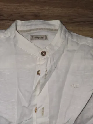 Camisa Mayoral Lino Niños