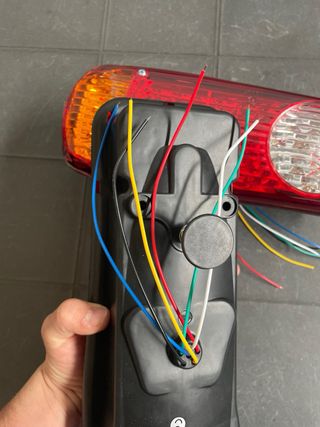 Faros remolque caravana camión