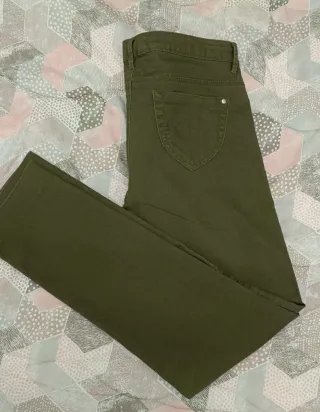 Pantalone donna verde