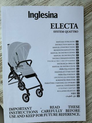 Capazo Inglesina Electa (Open Up) poco uso