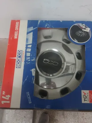 Tapacubos Color Therapy 14 Fiat 500