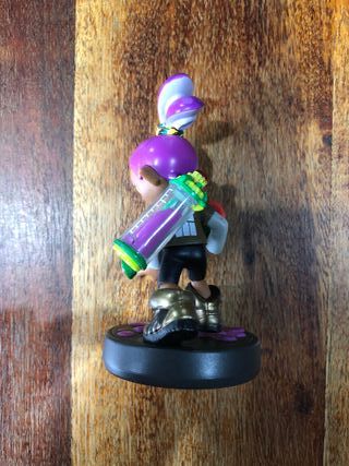Splatoon amiibo inkling girl purple ragazza wii u