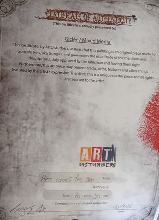 Retrato de John Lennon - Artista Compositor