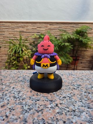 Figura Fat Buu 3D Efecto Crochet