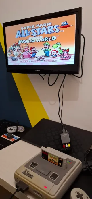 Super Mario All-Stars + Super Mario World SNES