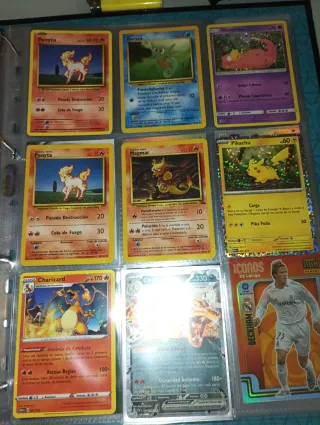 Lote de cartas Pokémon español