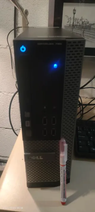 Ordenador Dell, Monitor, Teclado y Ratón