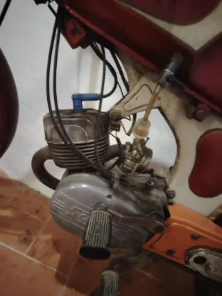 Moto Gimson Gilera 49cc Antigua