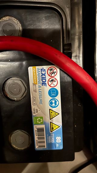 Batería Gel Exide 80Ah