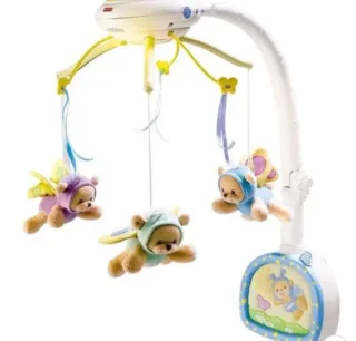 Móvil Cuna Fisher-Price Ositos Mariposas