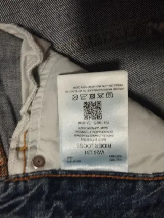 Pantalón Lee Rider Loose Mujer Talla S