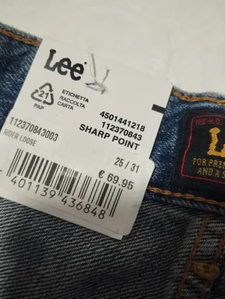 Pantalón Lee Rider Loose Mujer Talla S