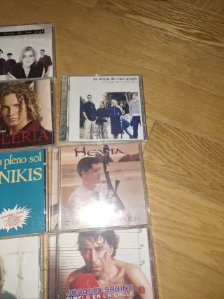 Lote 7 CDs Artistas Españoles