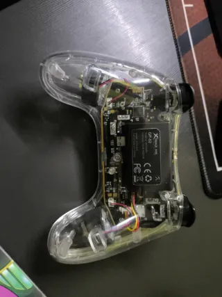 Mando Xtrike Me Transparente Inalámbrico LED