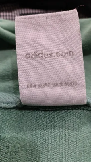 Chaqueta Adidas 3/4 Verde Talla M.