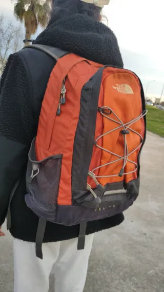 The North Face Jester Mochila Naranja Gris