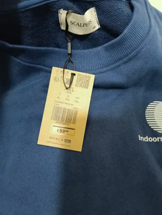 Sudadera Scalpers Azul Talla XXL