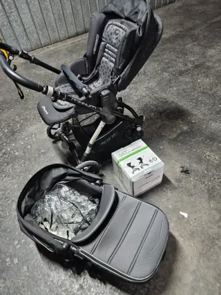 Silla Jane Minnum + Capazo + Funda