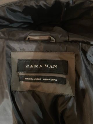 Chaqueta acolchada ZARA MAN Talla M