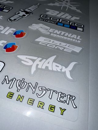 KIT PEGATINAS YAMAHA MONSTER ENERGY MOTO LOGO