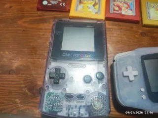 Lote Game Boy Color y Advance + Juegos Pokémon