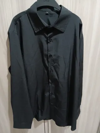 Camicia uomo nera taglia S