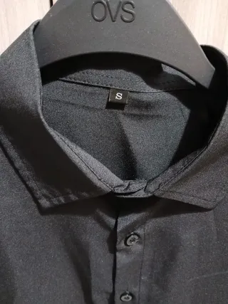 Camicia uomo nera taglia S