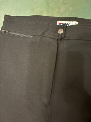 Pantaloni Fila neri con staffa