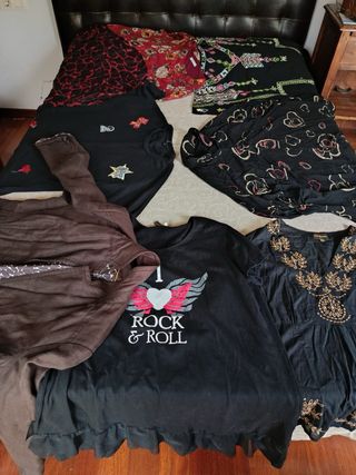 Ropa moderna nueva con etiqueta