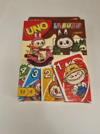 UNO Labubu Edição Especial Cartas Jogo