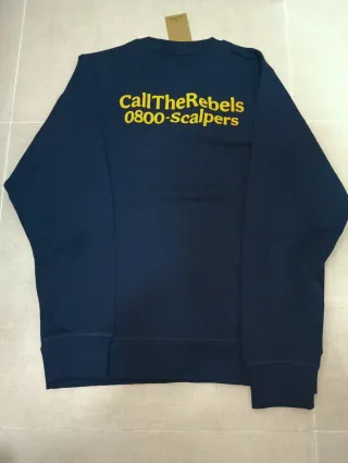 Sudadera Scalpers Azul Talla XXL