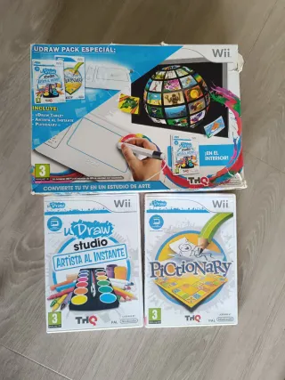 Pack Wii uDraw Studio + Pictionary