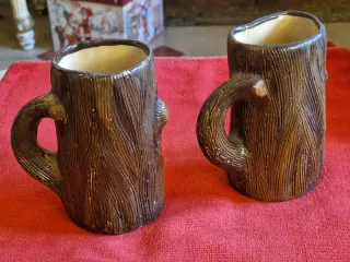 Coppia tazze ceramica Deruta