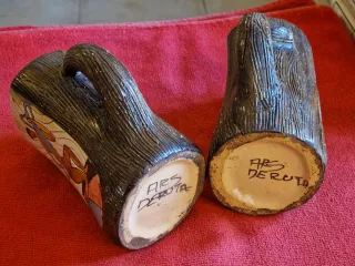 Coppia tazze ceramica Deruta