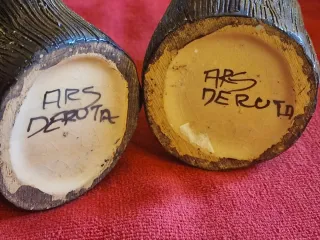 Coppia tazze ceramica Deruta