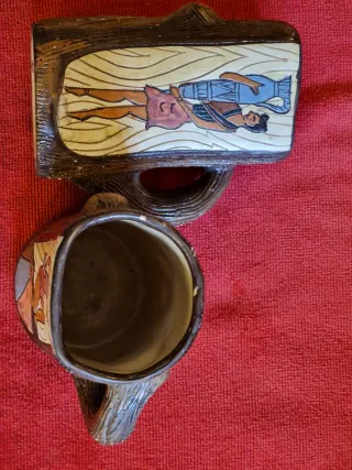 Coppia tazze ceramica Deruta