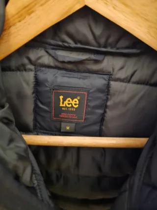Chaqueta acolchada Lee Negra Hombre