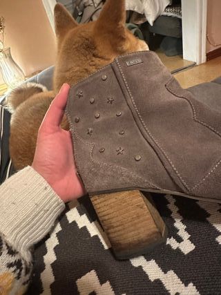 Botines grises Superdry