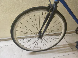 Bicicleta Fixie Azul