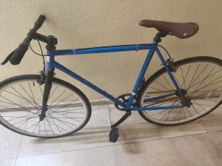 Bicicleta Fixie Azul