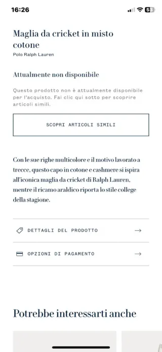 Maglione vintage Ralph Lauren L