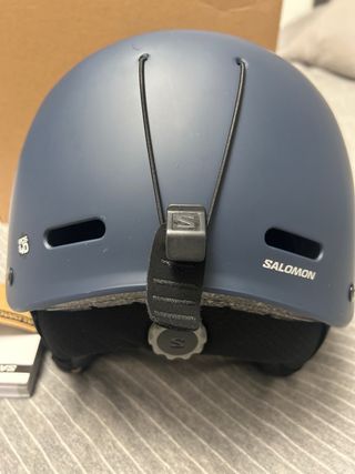 Casco Esquí Salomon Adulto Azul Marino