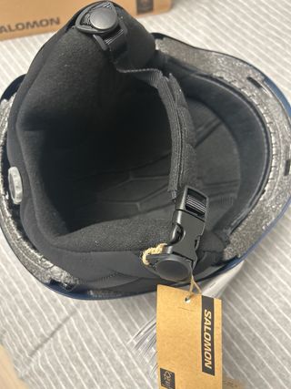 Casco Esquí Salomon Adulto Azul Marino