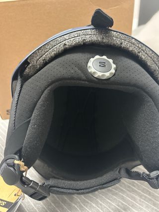 Casco Esquí Salomon Adulto Azul Marino