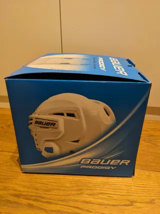 Casco Bauer Hockey Blanco