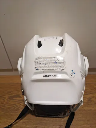 Casco Bauer Hockey Blanco