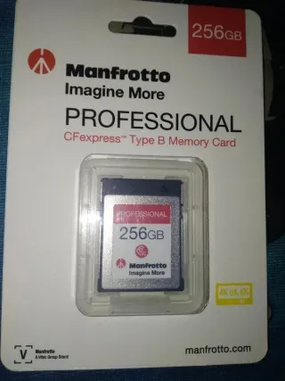 Manfrotto Scheda Memoria CFexpress 256GB