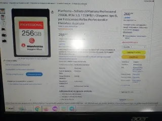 Manfrotto Scheda Memoria CFexpress 256GB