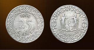 🇸🇷 Surinam 🇸🇷 Lote monedas